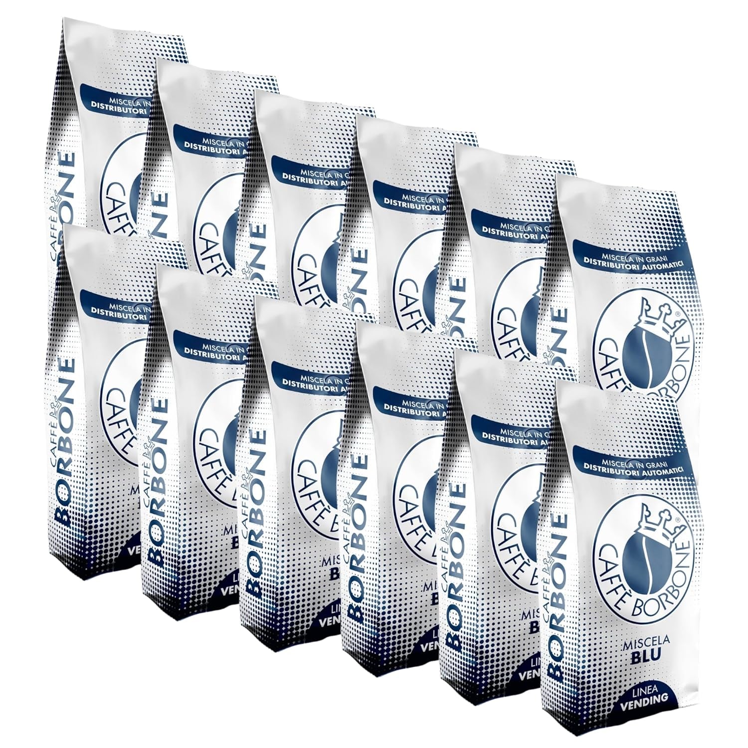 Boabe de cafea BLUE Blend Borbone VENDING 1 kg x 12