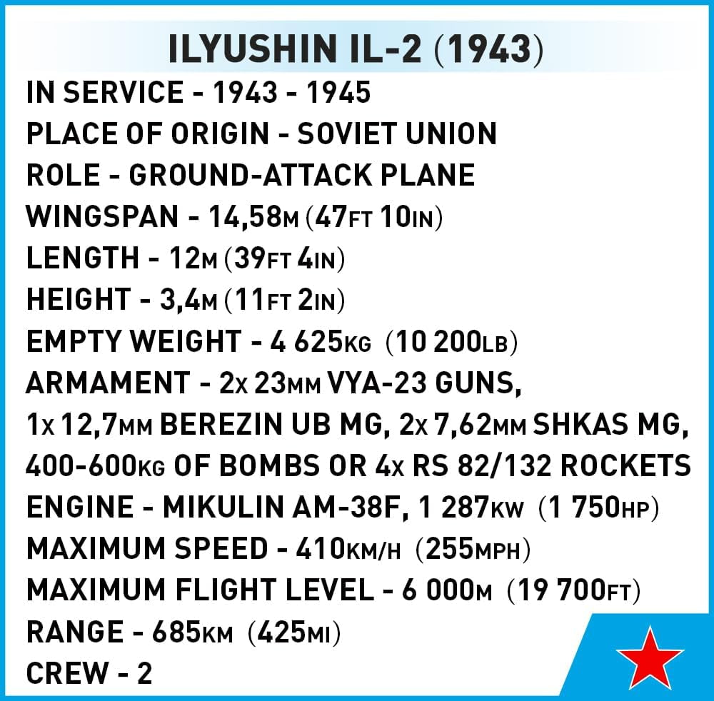 COBI ILYUSHIN IL – 2 (1943)
