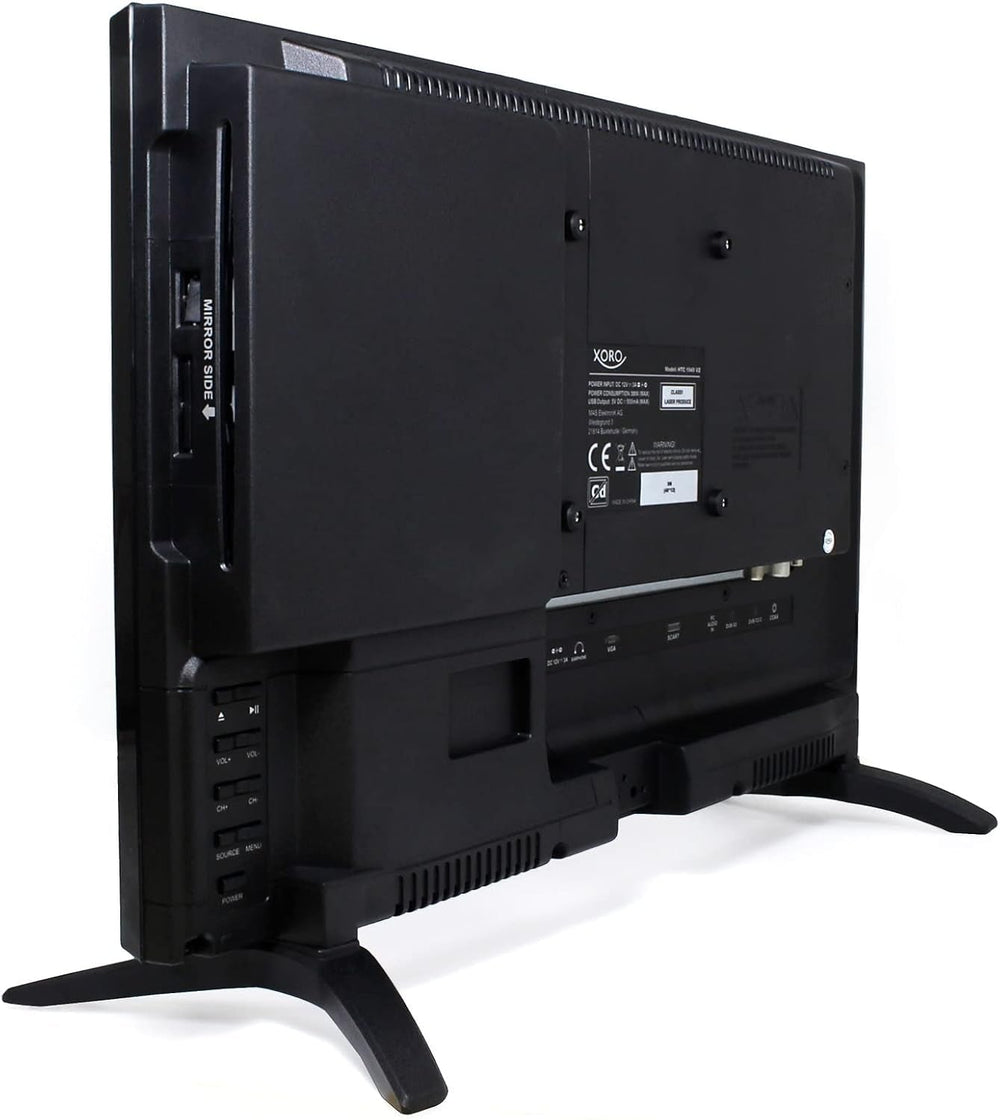 XORO HTC 1949 V2 (televizor LED de 18,5", DVD, tuner triplu (DVB-S2/T2/C), player media, CI+, DC12V)