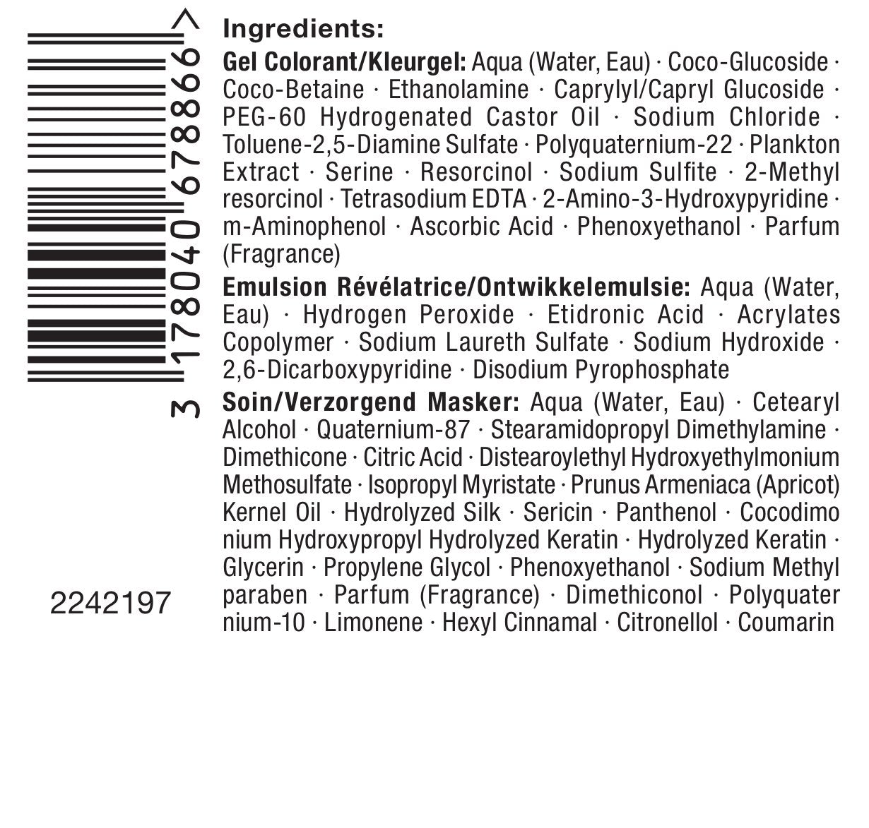 Perfect Mousse spumă de colorare permanentă, 668 Hasellnuss Vopsea pentru par Naty Shop