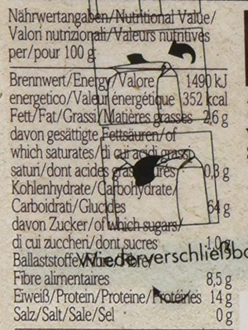 Verival ősi gabonapehely – bio, 6 db-os kiszerelés (6 x 500 g)