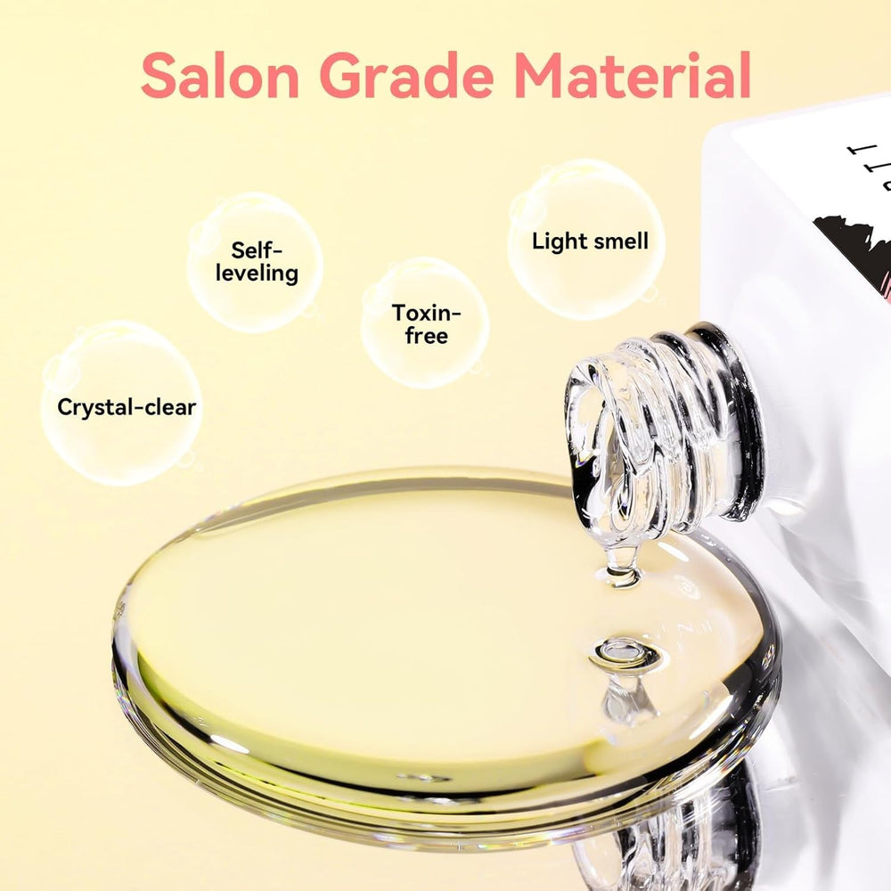 Oja gel Makartt Blooming - 15 ml Gel Blooming pentru întinderea ojei cu culoarea marmoră, vopsea gel, modele de unghii pentru manichiură DIY, flori, animale, acuarelă, kit magic pentru manichiură