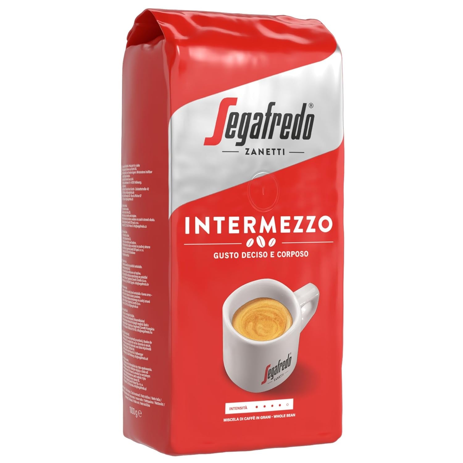 Segafredo Zanetti Intermezzo - boabe întregi (pachet de 1 kg) Naty Shop