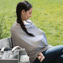 Chicco - Boppy Infinity szoptatós sál 17 cm szürke Kiegészítők Étel és szoptatás Bebe Naty Shop