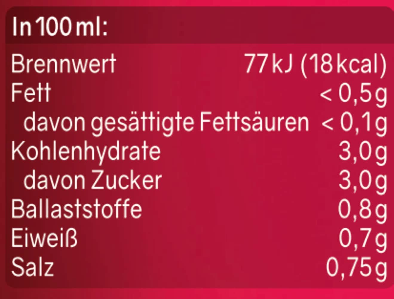 RABENHORST (6 X 700ml) - Kiváló minőségű zöldséglé különböző zöldségekből Alkoholmentes italok Naty Shop