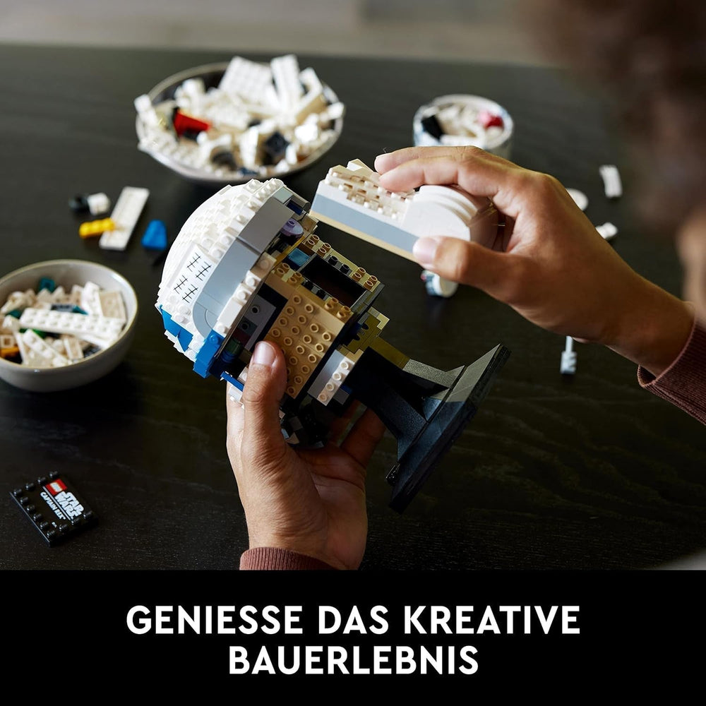 LEGO 75349 Star Wars Kapitány Rex sisakkészlet Clone Wars gyűjthető modell 2023 sorozat szuvenír darab és ajándékötlet építőkészlet Besuche den LEGO-Store