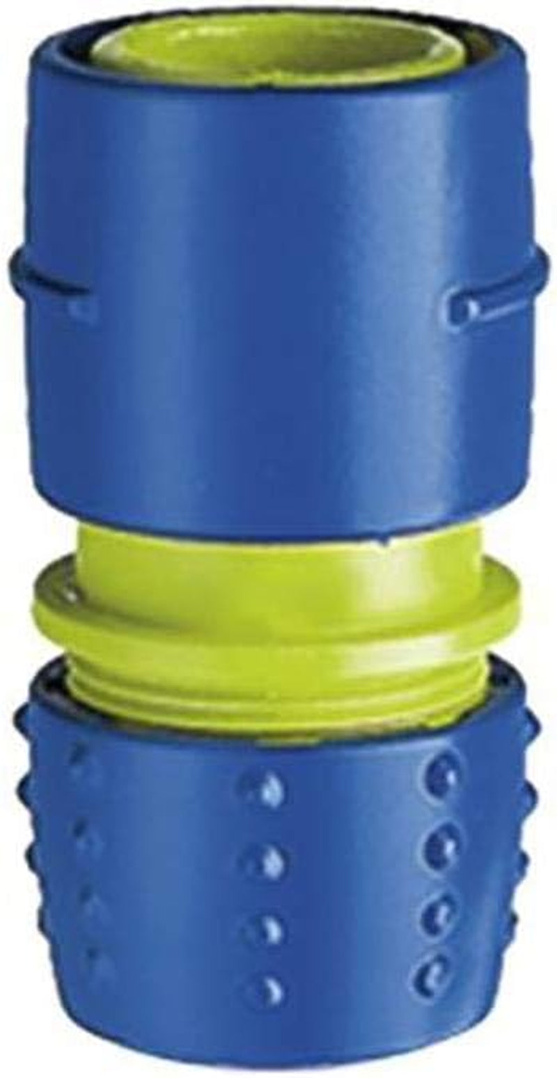 Cuplaj rapid Tatay Top Line pentru furtunuri de 9 mm, mufă universală, instalare ușoară, protecție solară, albastru