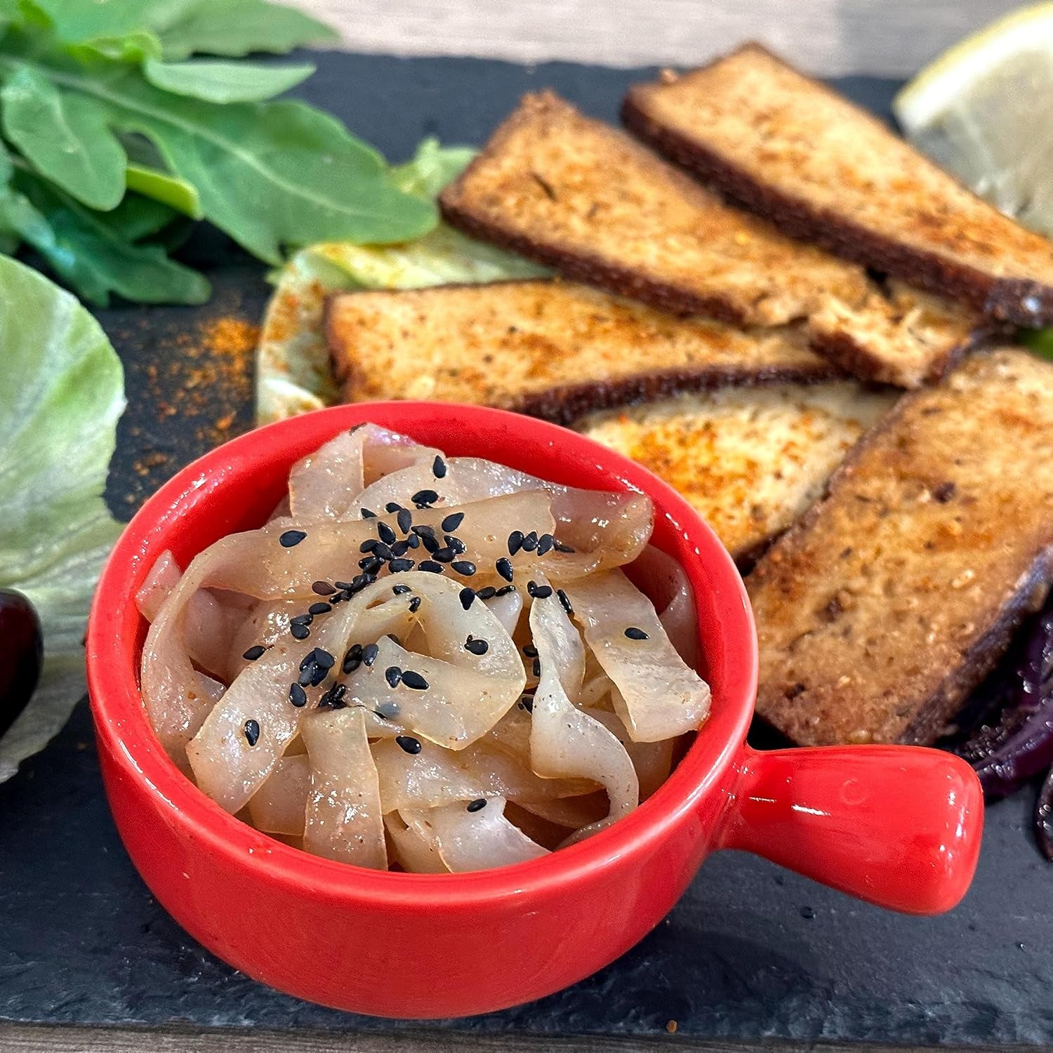 Elf-Family 6 doboz (12 db) Bio Konjac Ultra Alacsony szénhidráttartalmú Shirataki tészta, vegán, gluténmentes – 1,62 kg, szénhidrát-/keto-/alacsony kalóriatartalmú/zsírmentes/cukormentes instant tészta – spagetti és fettuccine