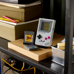 LEGO Super Mario Game Boy - Modellbau für Erwachsene - Nintendo Modell mit 2 Spielmodulen incl. Zelda sowie Ständer – Retro ajándék Apák napjára játékrajongóknak – 72046