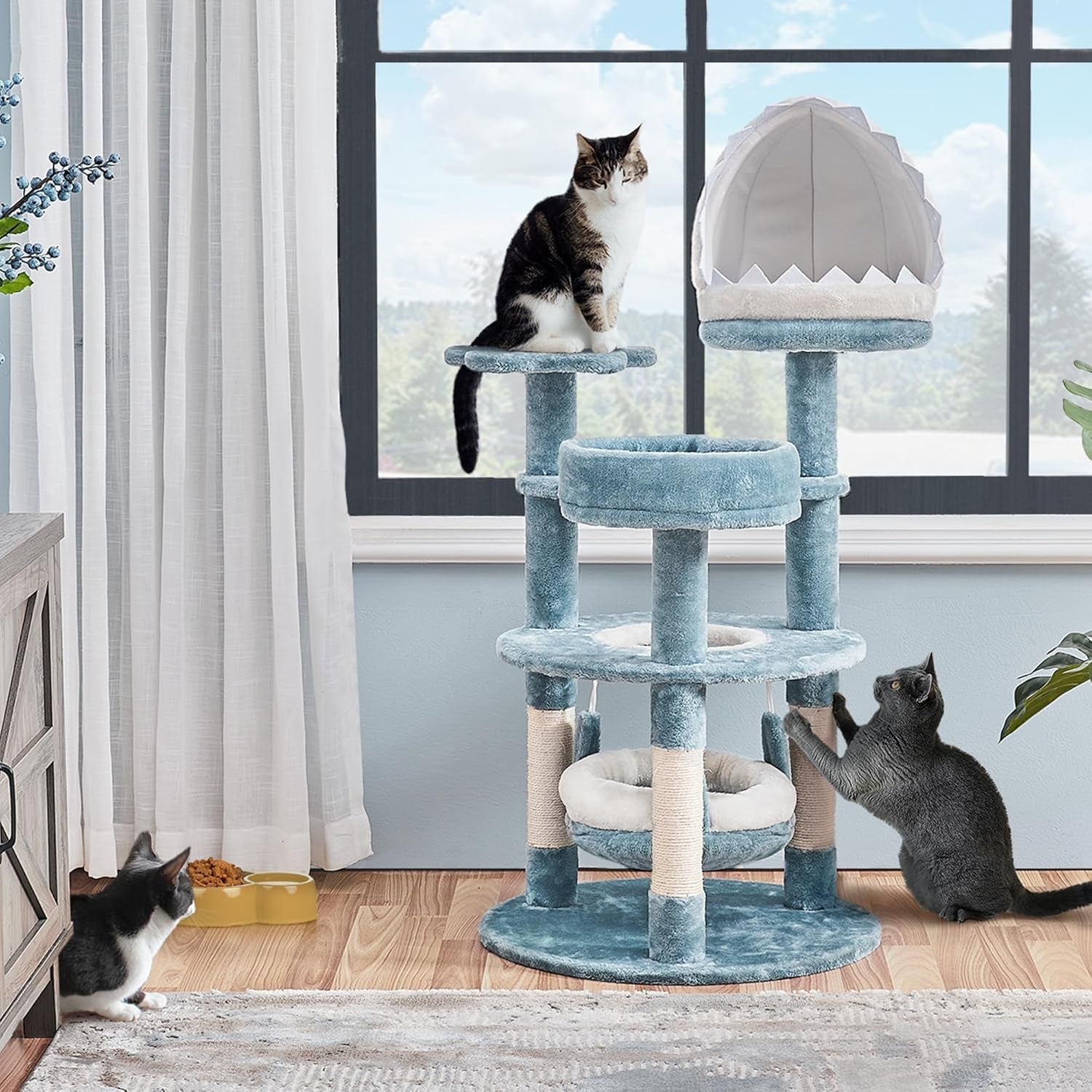 Pături & Mobilier, Animale de companie, Pisici, Paturi pentru pisici, Scratching Post, Pisici - culcusuri, saltele