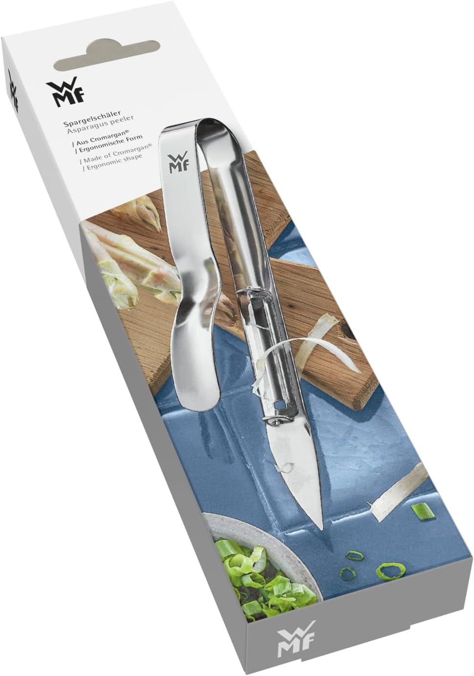 WMF Gourmet spárgahámozó 17 cm, rozsdamentes Cromargan Peeler Naty Shop