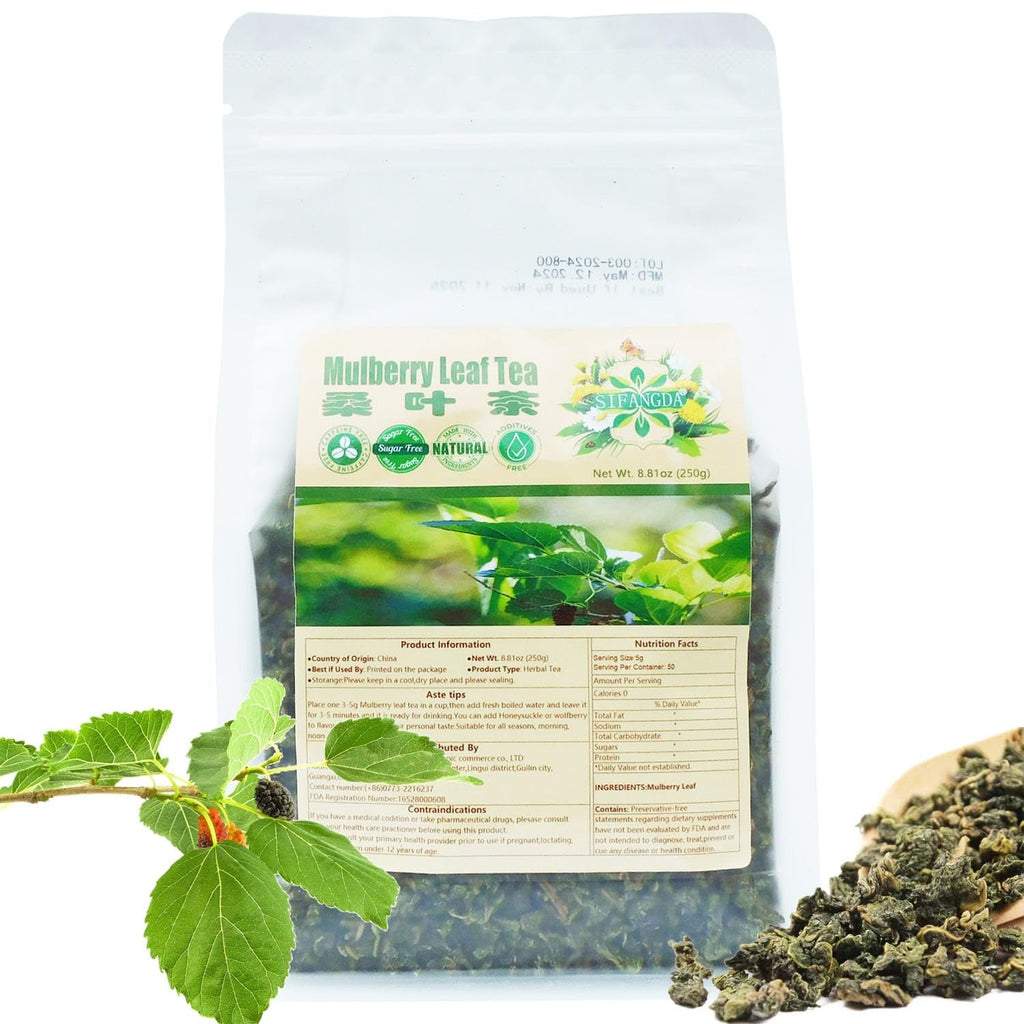 Ceai mixt cu coacăze negre, dud și trandafiri 黑枸杞桑葚玫瑰茶 8,8 oz (250 g, 5 g x 50 p) Ceai natural din plante chinezești
