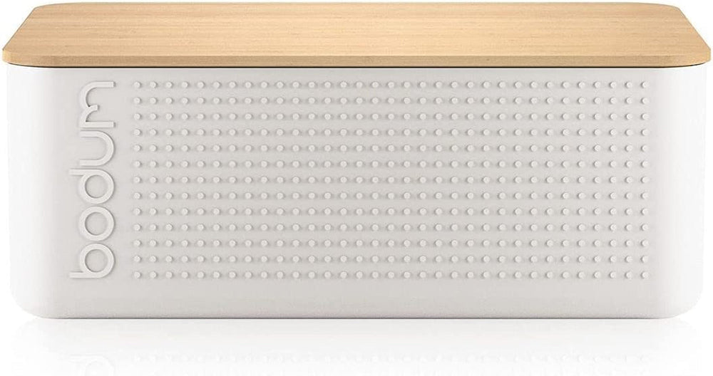 Coș pentru pâine Bodum Bistro, plastic, negru, L Cutii depozitare alimente Naty Shop Alb