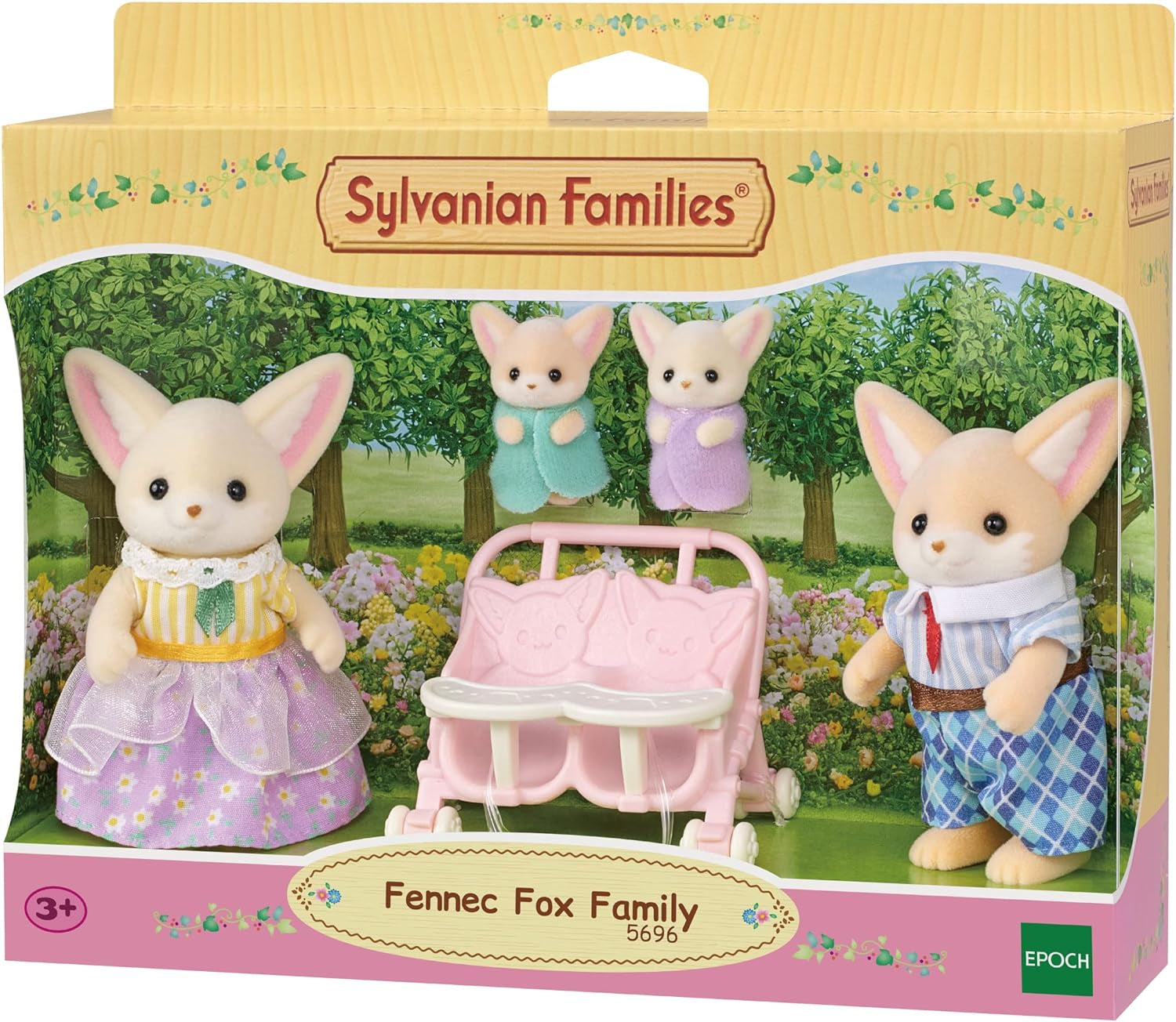 Sylvanian Families L5696 Familia Vulpii Deșertului