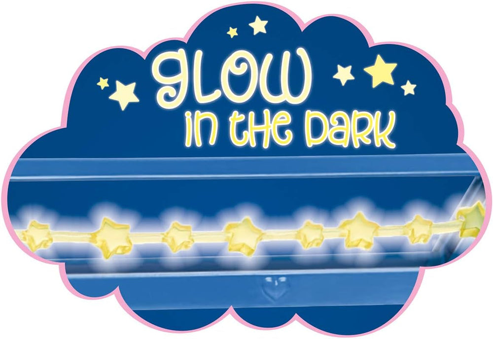 Simba Steffi Love Sweet Dreams / Puppe mit süßem Baby und Kinderbett / mit Glow in the Dark Funktion / 12 Teile / 29cm / Für Kinder ab 3 Jahren