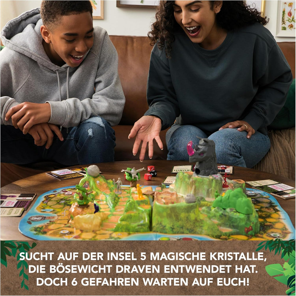 Spin Master Games - Jumanji Stampede - egy hatalmas kooperatív 3D-s kalandjáték az egész családnak, 2-4 játékos számára, 8 éves kortól