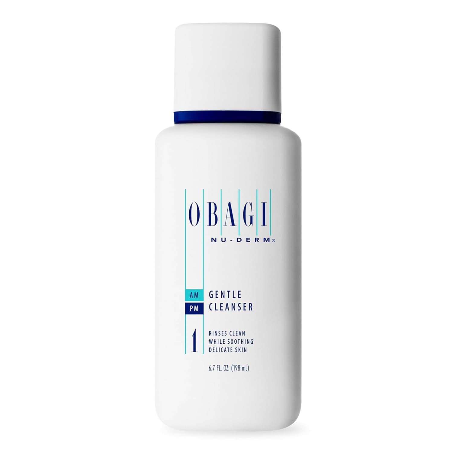 OBAGI Nu-Derm, Gentle Face Cleanser pentru Piele Normala sau Uscata Cosmetice si Infrumusetare Naty Shop 198 ml
