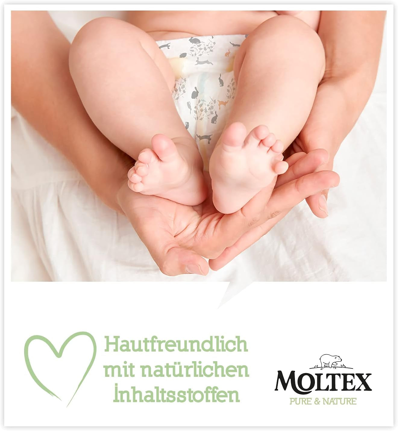 Pure & Nature bio pelenkák 6 XL méretű (17-28 kg) havi doboz 84 bio pelenkák