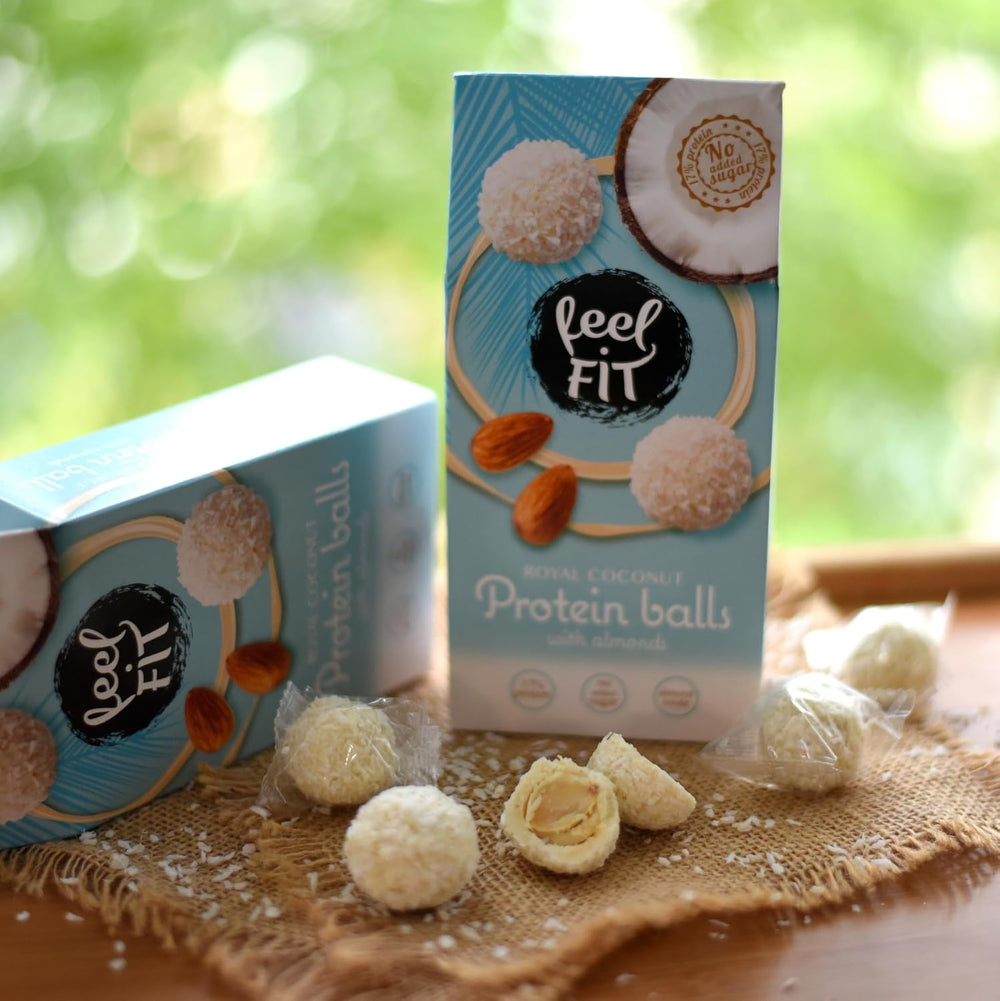 Cukormentes mandula kókuszpraliné, FIT FIT, hozzáadott cukor nélkül, 17% fehérje, 63 g