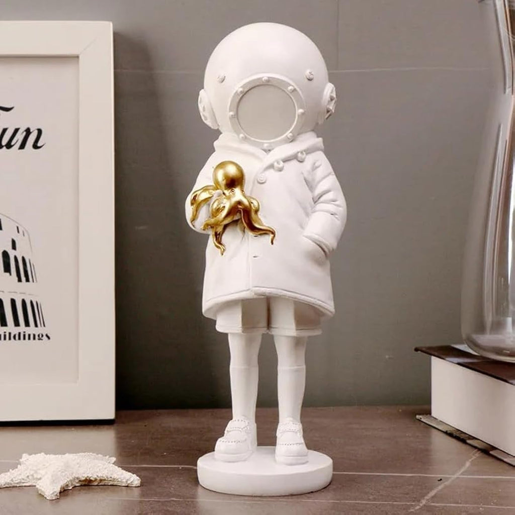 Fată drăguță cu balon, sculptură din rășină, statuie pentru decorațiuni interioare, statuie Banksy, fată cu inimă roșie, figura balon, sculptură de artă modernă pentru masă, raft, decor Statuete si sculpturi Naty Shop Shenqianzhe8