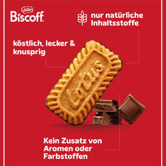 Lotus Biscoff | Karamellizált keksz csokimázzal | 200 db egyenként csomagolt keksz | Csak természetes összetevők | Nincsenek mesterséges színezékek vagy ízek | 200 x 1| 1,47 kg