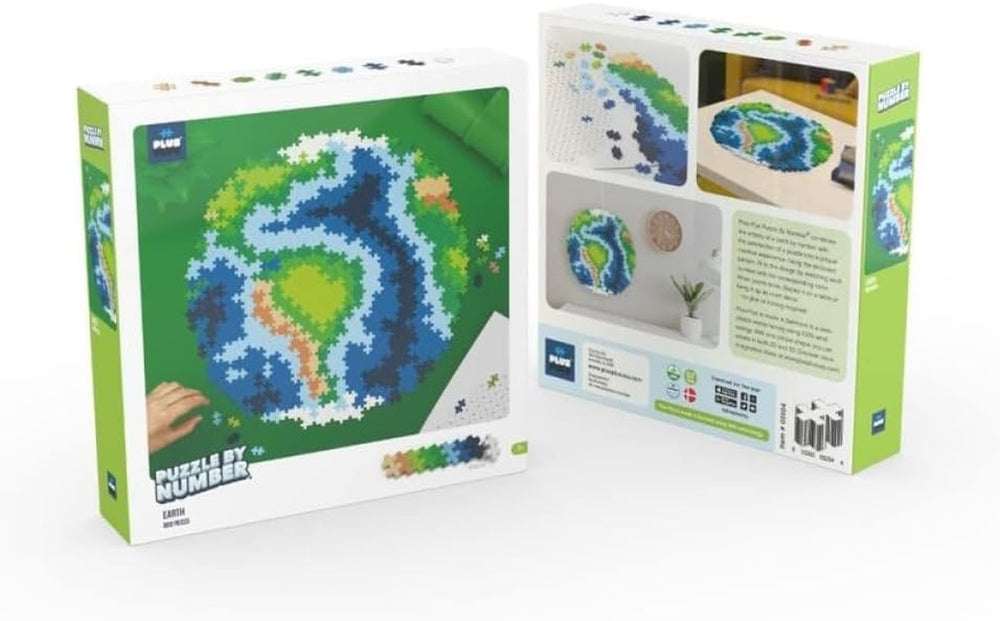 PLUSZ PLUSZ Earth Block Puzzle 800 db Globe, Erde