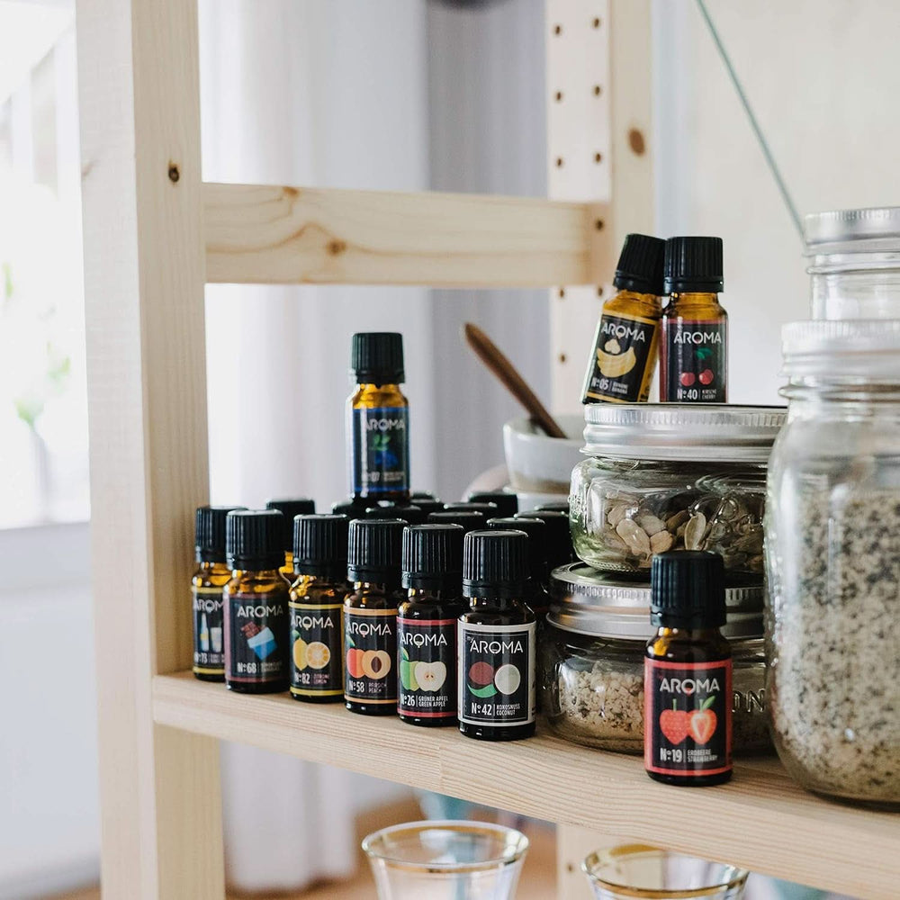 Myaroma | Szett: Forest & Meadow - Pure Natural Flavor gyümölcsízzel és gyümölcsízzel (5 x 10 ml) | Cukormentes és cukrozatlan Naty Shop édesítőszerek