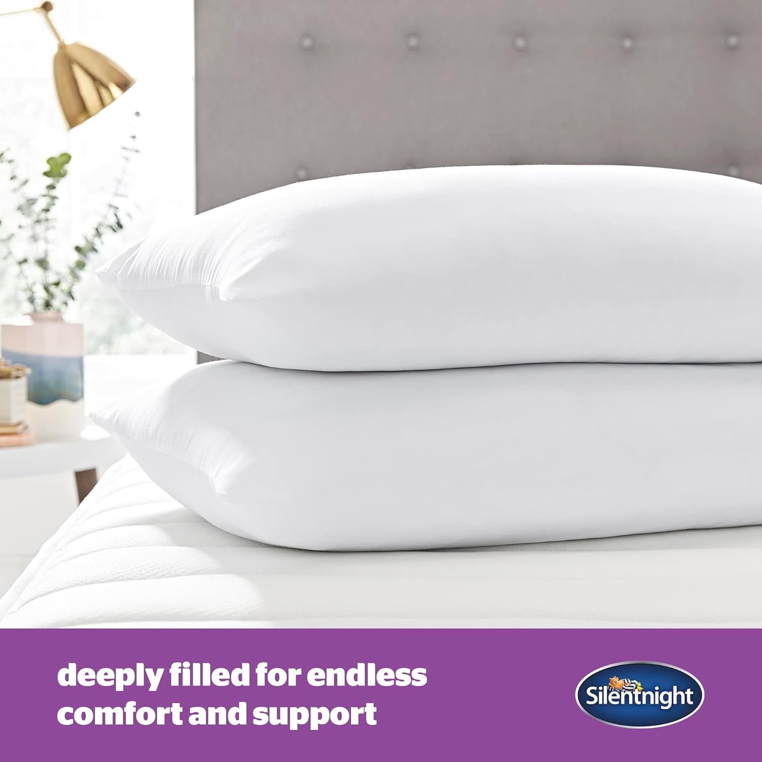 Pernă Silentnight Deep Sleep Perne standard Naty Shop