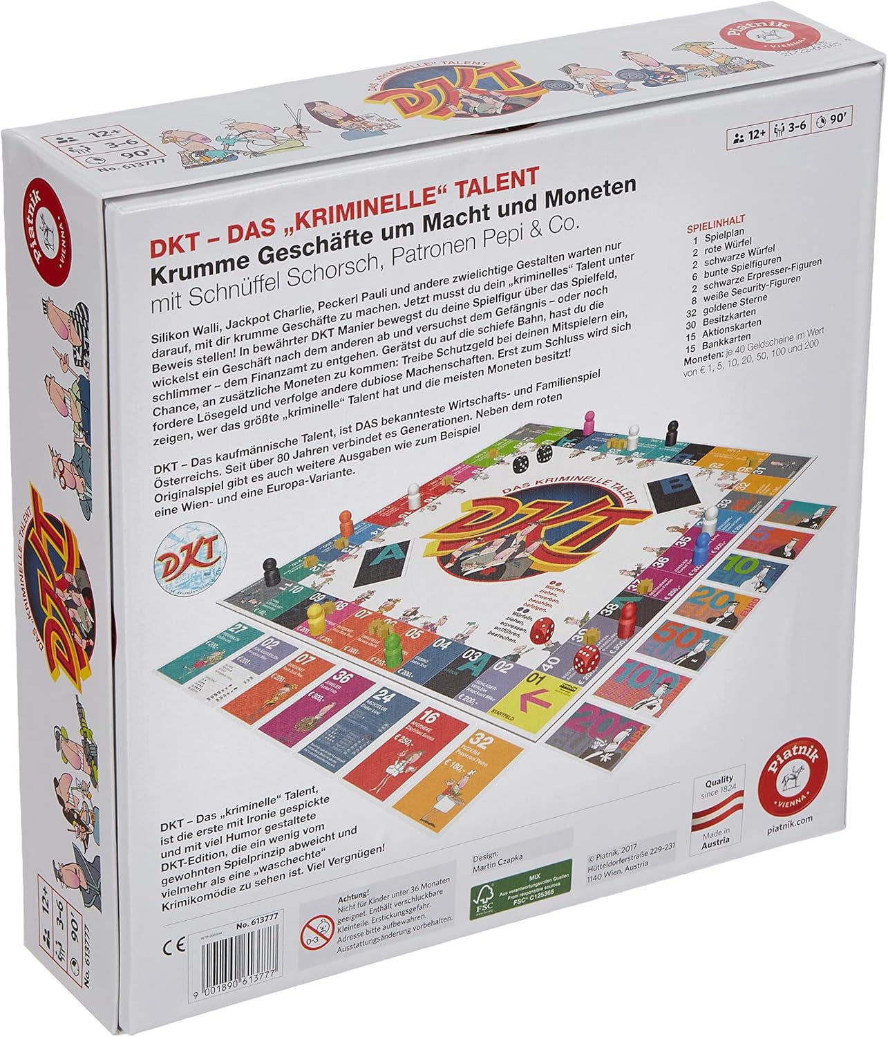 Piatnik PIA06137 6137 DKT A gyilkos tehetség