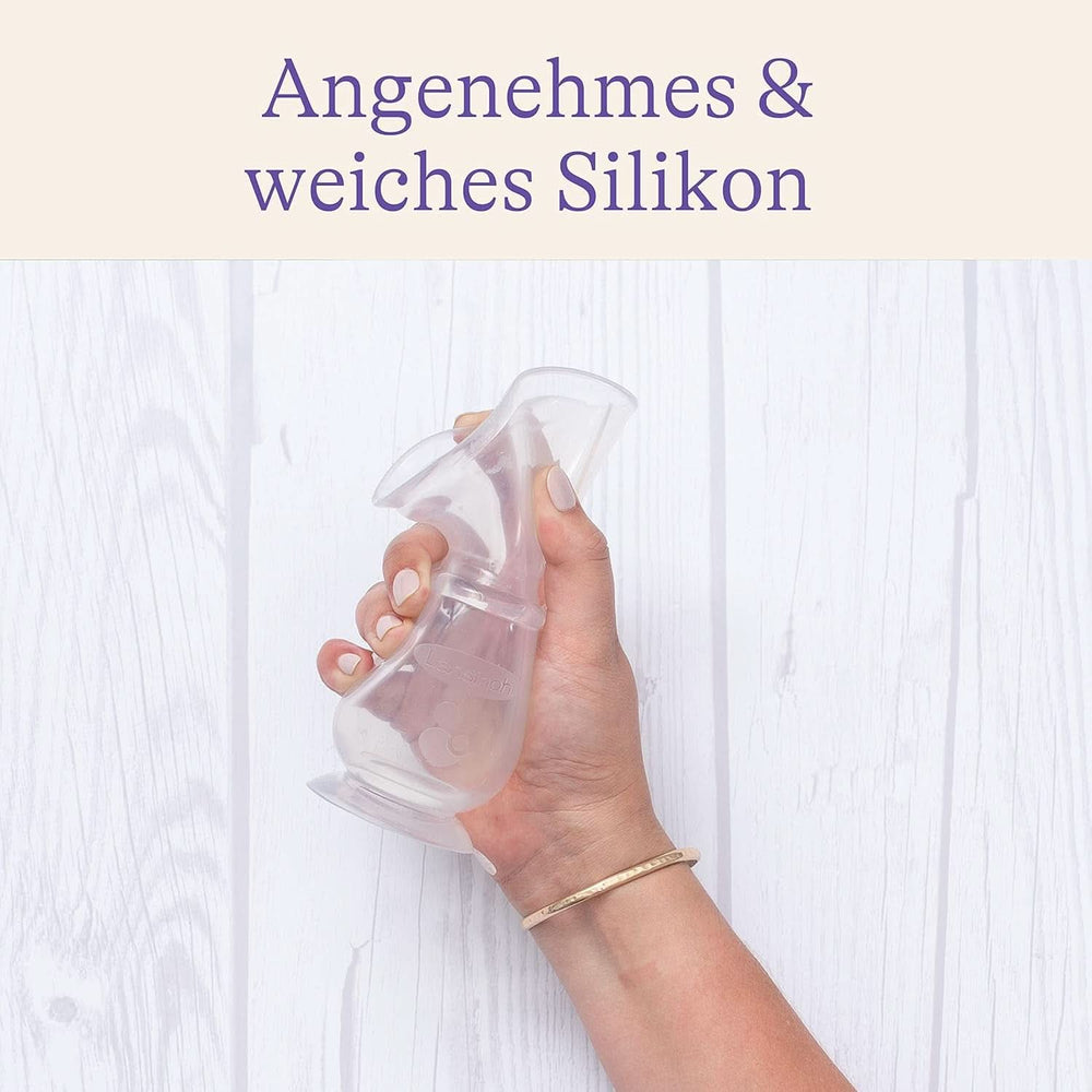 Lansinoh Silikon Milchpumpe & Muttermilchauffänger - Angenehmes & Extrem Weiches Silikon - Rettet Jeden Tropfen Muttermilch - Alternatív Zu Milchauffangschalen, 1 Stück (1 Er Pack) Kiegészítők Élelmiszer és szoptatás Bebe Naty Shop