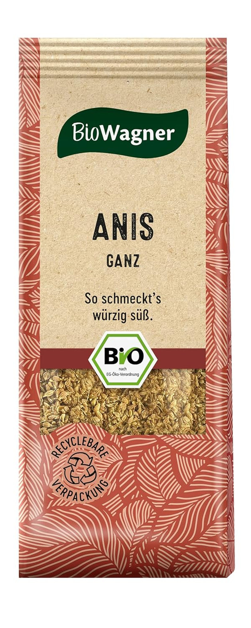 BioWagner - Bio Wachholderbeeren | ideális Wild, Sauerbraten vagy Sauerkraut | naturbelassen Bio-Zutaten | újrahasznosítható Verpackung | 30 g