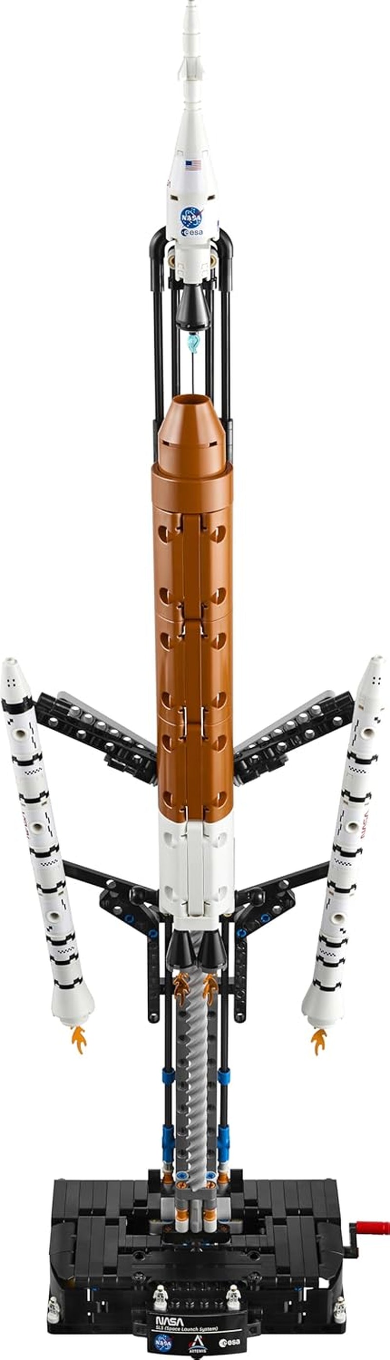 LEGO Technic NASA Artemis SLS-Schwerlastrakete - Kinder Rakete & Raumschiff Spielzeug - Baumodell & Modellbau Konstruktionsspielzeug ab 9 Jahren - Geschenk für Jungen und Mädchen - 42221