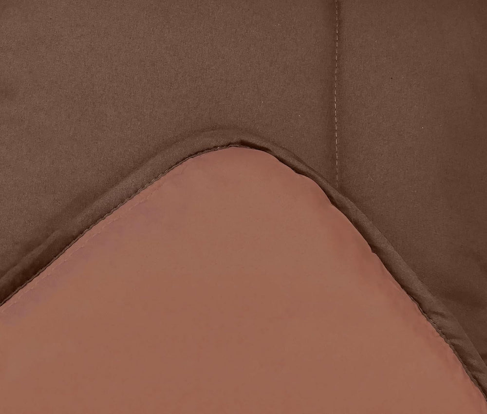 Calgary paplanhuzat poliészter csokoládé/mokka, poliészter, csokoládé/mokka, 240X220X1 cm paplanok és paplanok Naty Shop