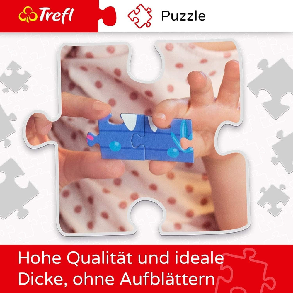 Trefl TR27091 Cascada Haifoss, Islanda 2000 de piese, calitate premium, pentru adulți și copii de la 12 ani Puzzle colorat, lumini din Dubai, roșu Puzzle Naty Shop