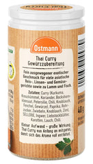 Ostmann Gewürze - Thai Curry Gewürzzubereitung | Nachfüllbare & újrahasznosítható Verpackung | 40 g Der Streudose-ban