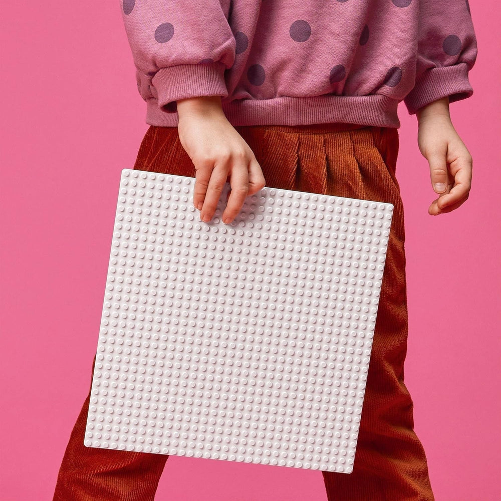 LEGO 11026 klasszikus fehér építőkocka, négyzet alakú alaplap 32x32 bemélyedésekkel, mint alapkészletek Építőjátékok Építőkészletek Besuche den LEGO-Store