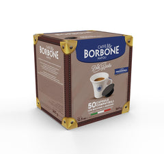Caffè Borbone Don Carlo, Rote Mischung - 50 Kapseln - Kompatibel mit Lavazza®* A Modo Mio®* Haushalts-Espressomaschinen