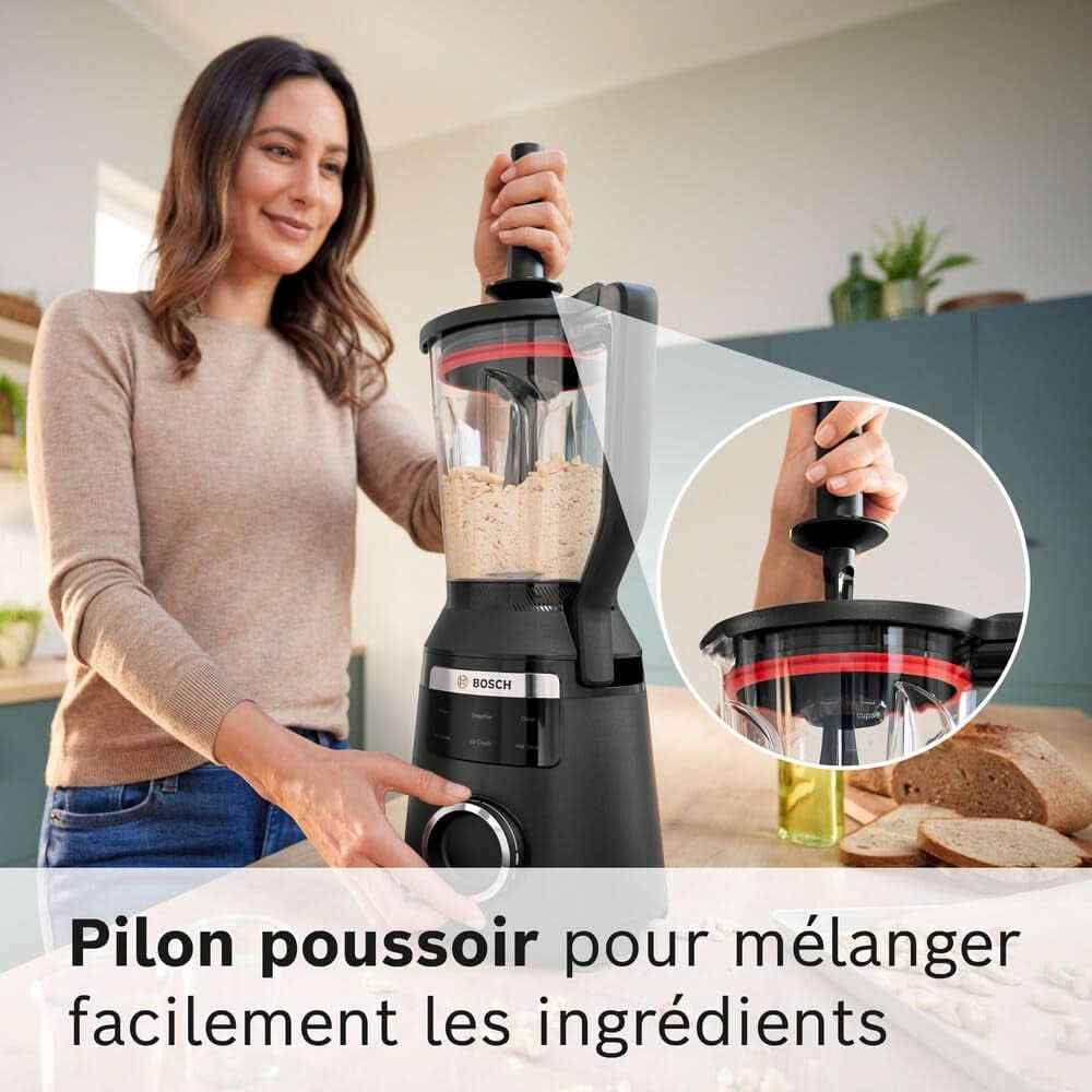 Vitapower állókeverő, 6-os sorozat, 1800 W, 6 program, Prospeed Klingen, Tritan™-Krug, Schwarz, MMB6652B Kitchen Naty Shop