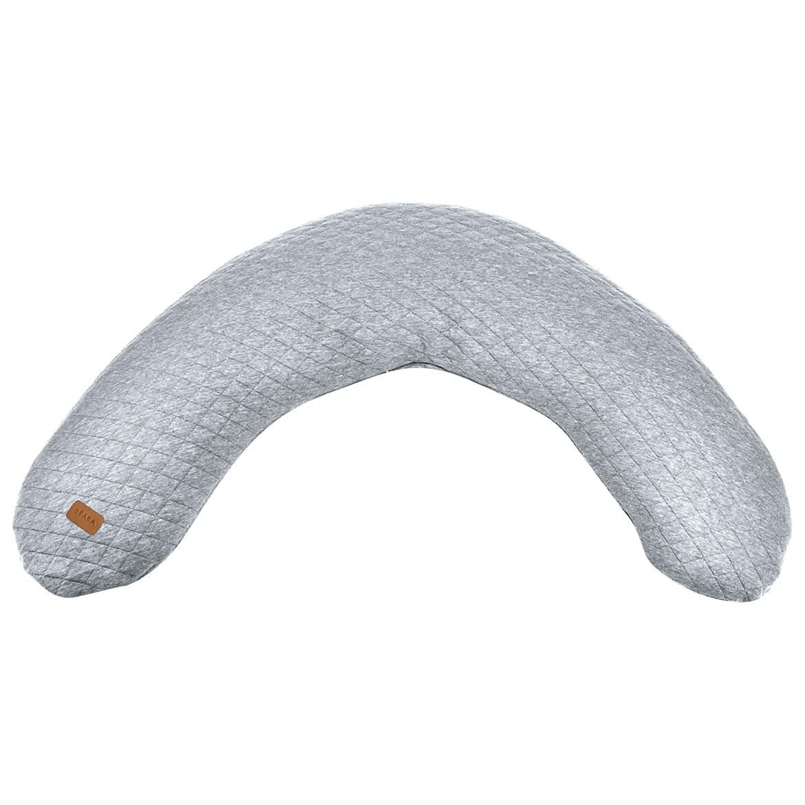 Red Castle - Többfunkciós terhességi és szoptatási párna - Ideális alváshoz és szoptatáshoz - Pamut - 170 cm Bébiétel és szoptatási kiegészítők Naty Shop Grau