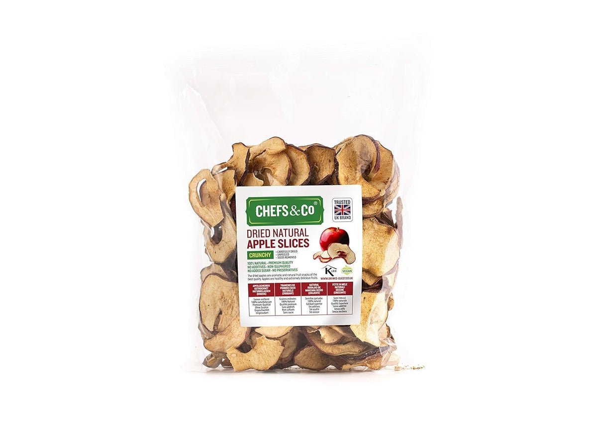 Felii de mere uscate 250g | 100% fructe naturale întregi | fără coajă | fără semințe | fără aditivi | nesulfurate | fără zahăr adăugat Produse deshidratate Naty Shop Titlu implicit
