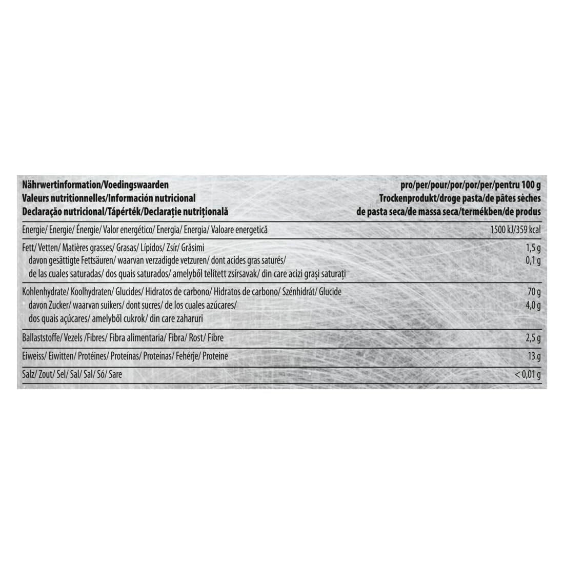 Lasagna Grandi Knorr 1/2 méretű Gastronorm - hullámos tésztalapok tésztához - nagy kiszerelés, 5000 g