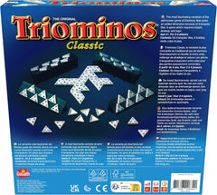 Goliat - Triominos Classic - Joc de societate popular pentru tineri și adulți de la 6 ani - Distracție în familie și joc de petrecere pentru 2-4 jucători - Cu tactici și strategii pentru copii și adulți
