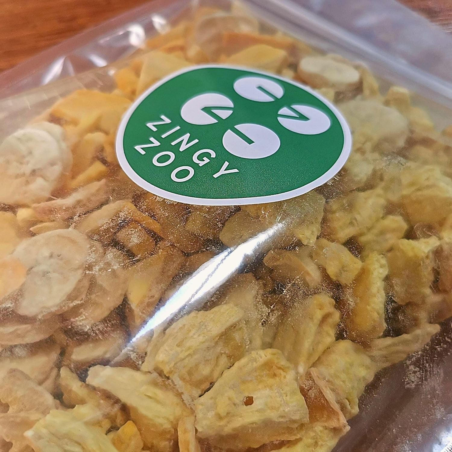 Fructe liofilizate Mix de fructe tropicale | XL 350g Ananas liofilizat Mango Banană Mix de fructe liofilizate | Fructe liofilizate Ananas Banană Mango Mix de fructe uscate | ZingyZoo Produse deshidratate Naty Shop