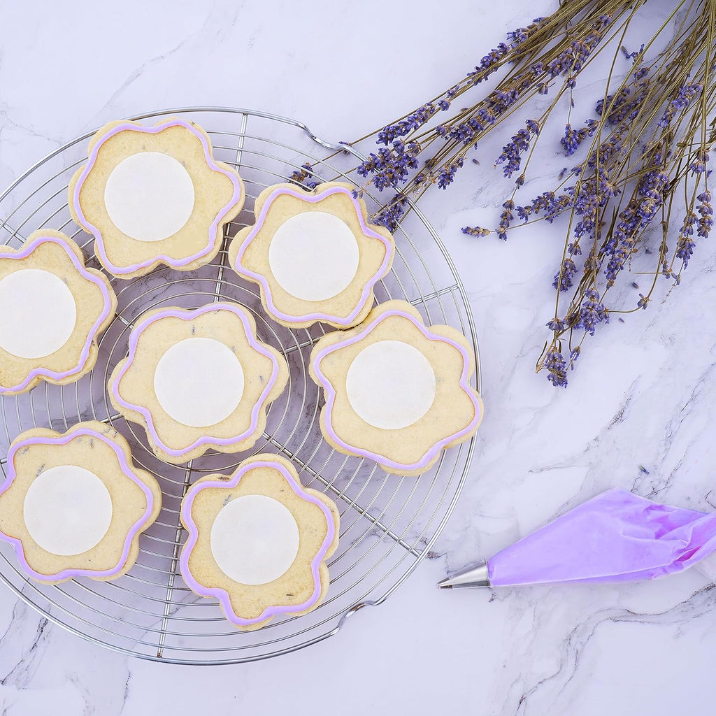 Găleată Günthart BackDecor Royal Icing cu 300 g pulbere pentru decorarea produselor de patiserie sau ca strat de acoperire, 1 pachet (300 g) Pasta de zahar Naty Shop