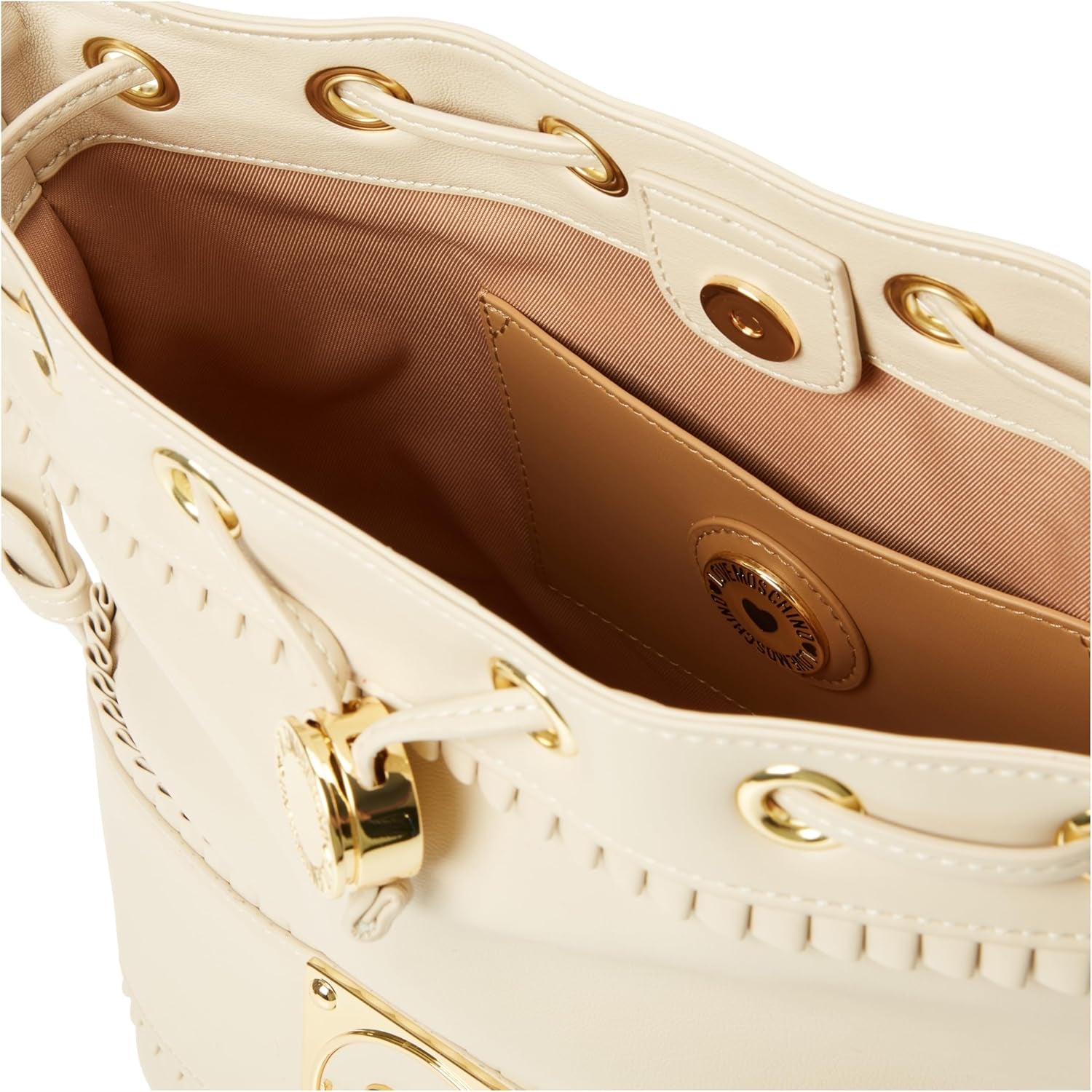 Geantă de umăr pentru femei Love Moschino, ivory Geantă de umăr, ivory Genti Femei Naty Shop