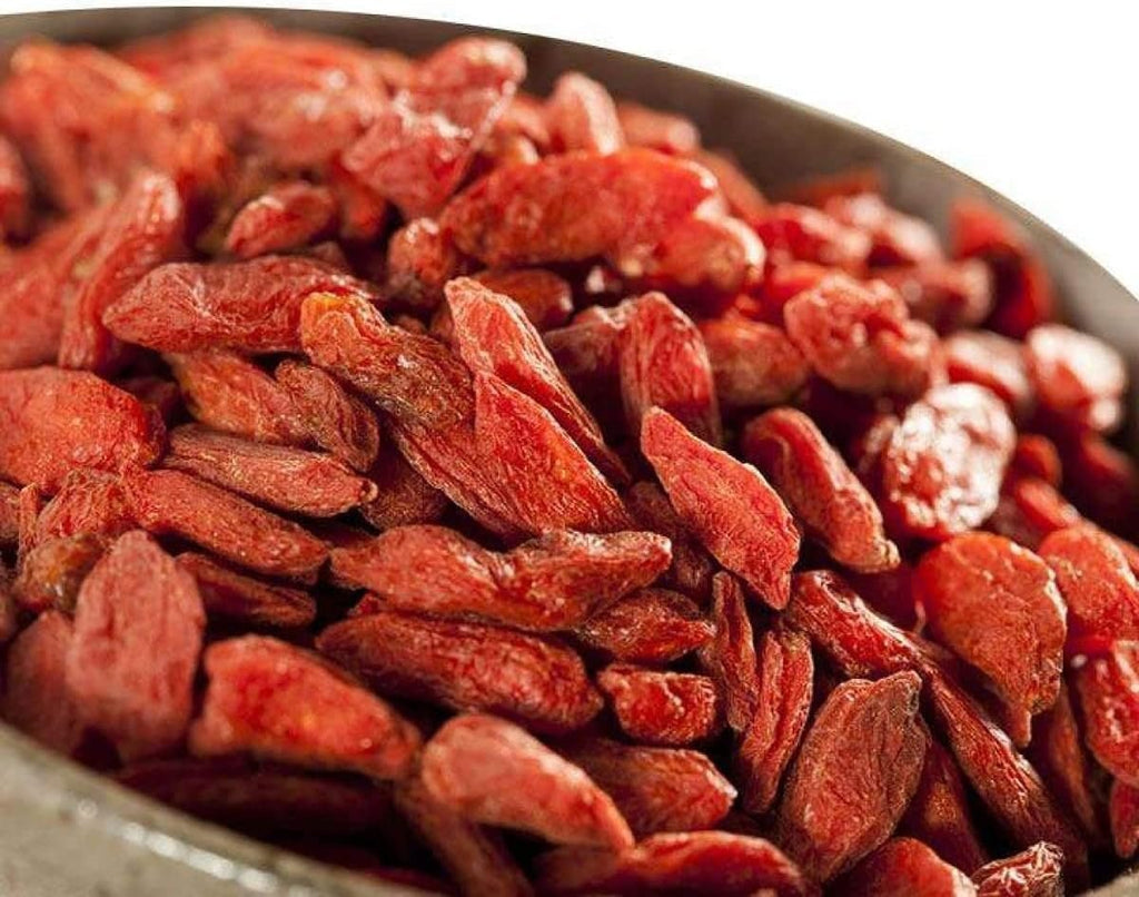 Goji berries - 1 kg de goji berries uscate și nesulfurate din una dintre cele mai bune regiuni de creștere din lume, Ningxia China Produse deshidratate Naty Shop