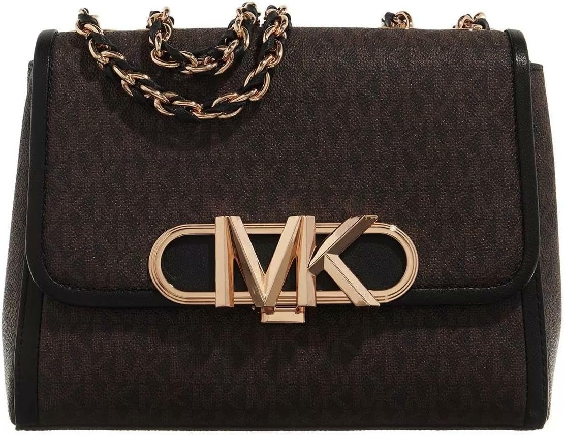 Michael Kors Parker, geantă de umăr Genti Femei Naty Shop Brown/Blk