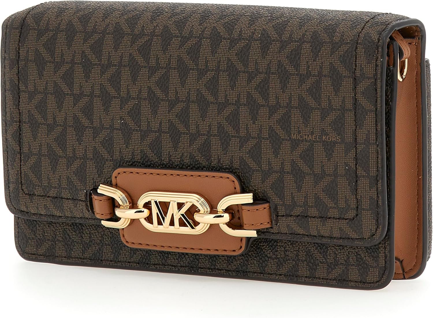 MICHAEL KORS Women Geantă Heather PHN CHN XBODY, maro închis Genti Femei Naty Shop