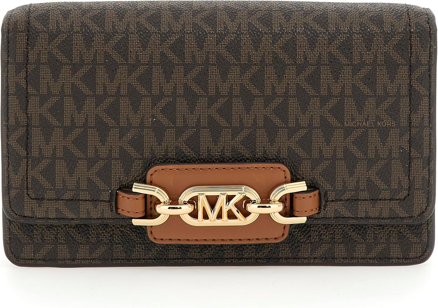 MICHAEL KORS Women Geantă Heather PHN CHN XBODY, maro închis Genti Femei Naty Shop Titlu implicit