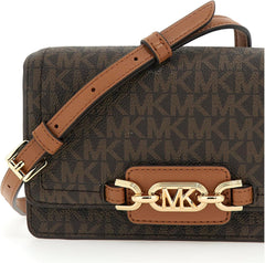 MICHAEL KORS Women Geantă Heather PHN CHN XBODY, maro închis Genti Femei Naty Shop